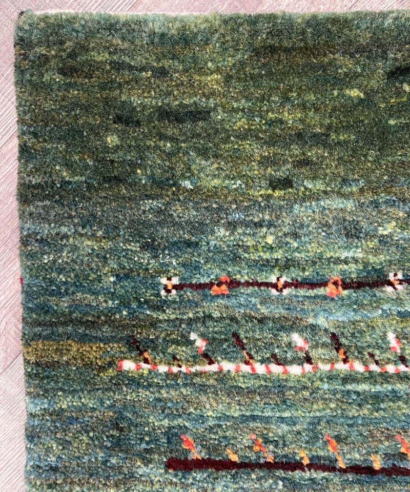 本物志向のイラン産 高密度 ペルシャギャッベ 手織り 270920