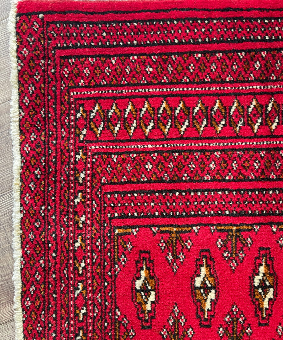 トライバルラグ トルクメン 手織り 99032 57cmx129cm | piece of rug.