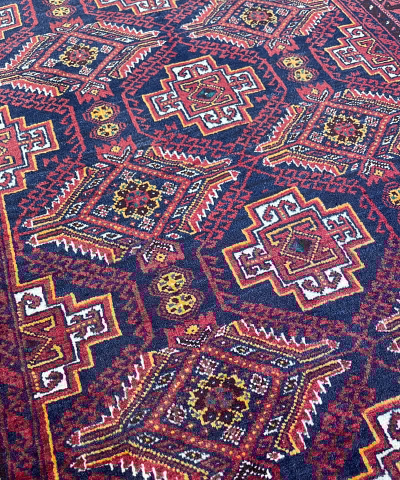 トライバルラグ バルーチ 手織り 273814 96cmx174cm | piece of rug.