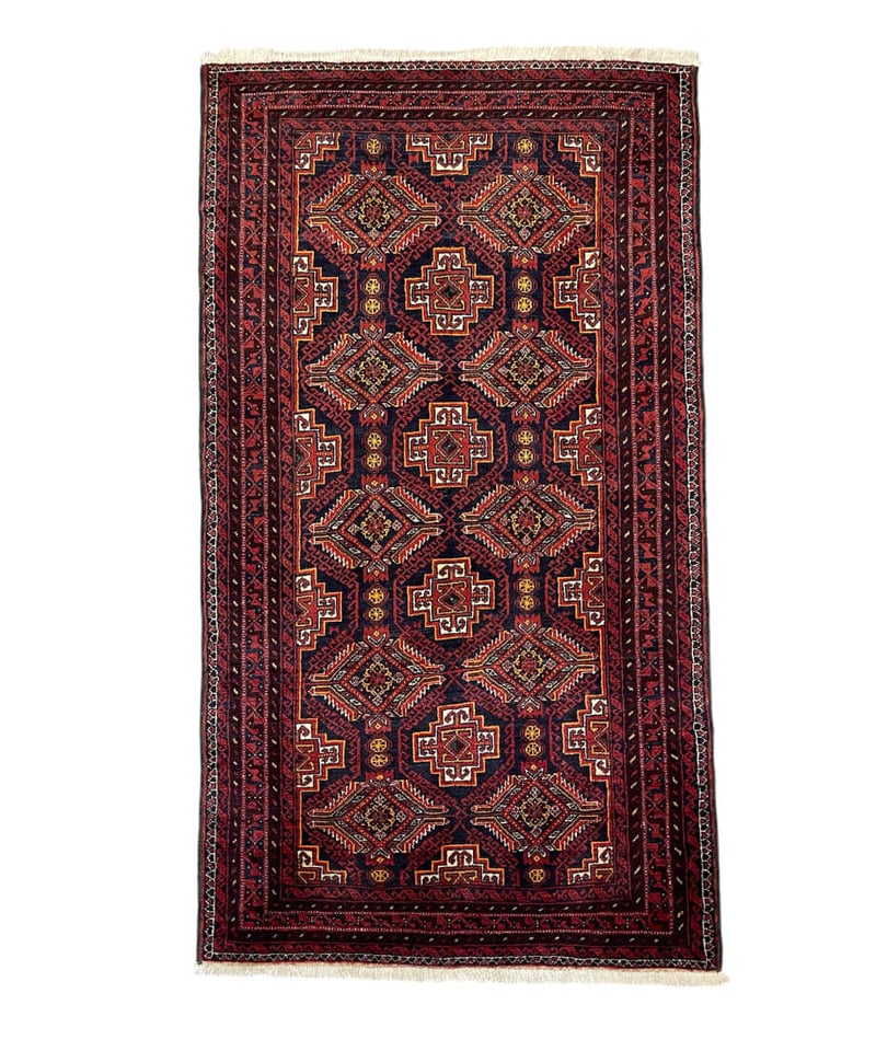 トライバルラグ バルーチ 手織り 273814 96cmx174cm | piece of rug.