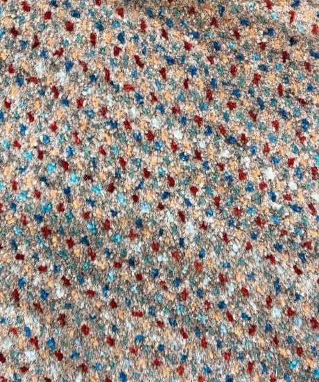 【出展中】本物志向のイラン産  ペルシャギャッベ 手織り 273186 40cmx40cm