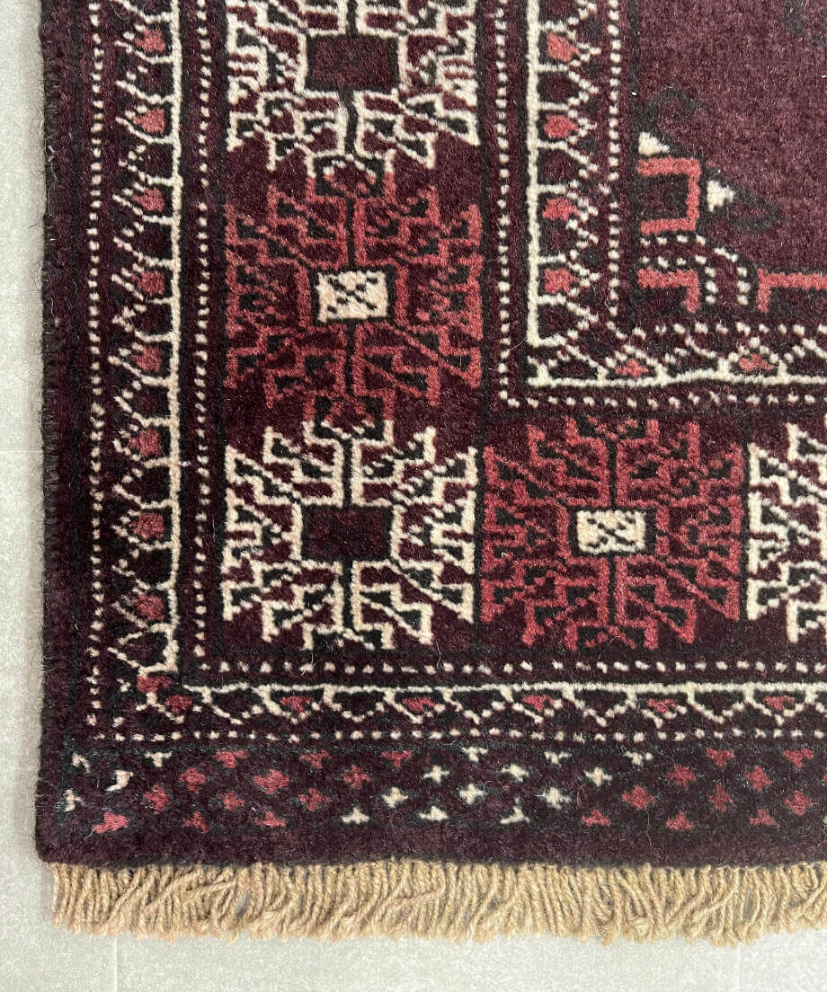 トライバルラグ トルクメン 手織り 297435 106cmx155cm | piece of