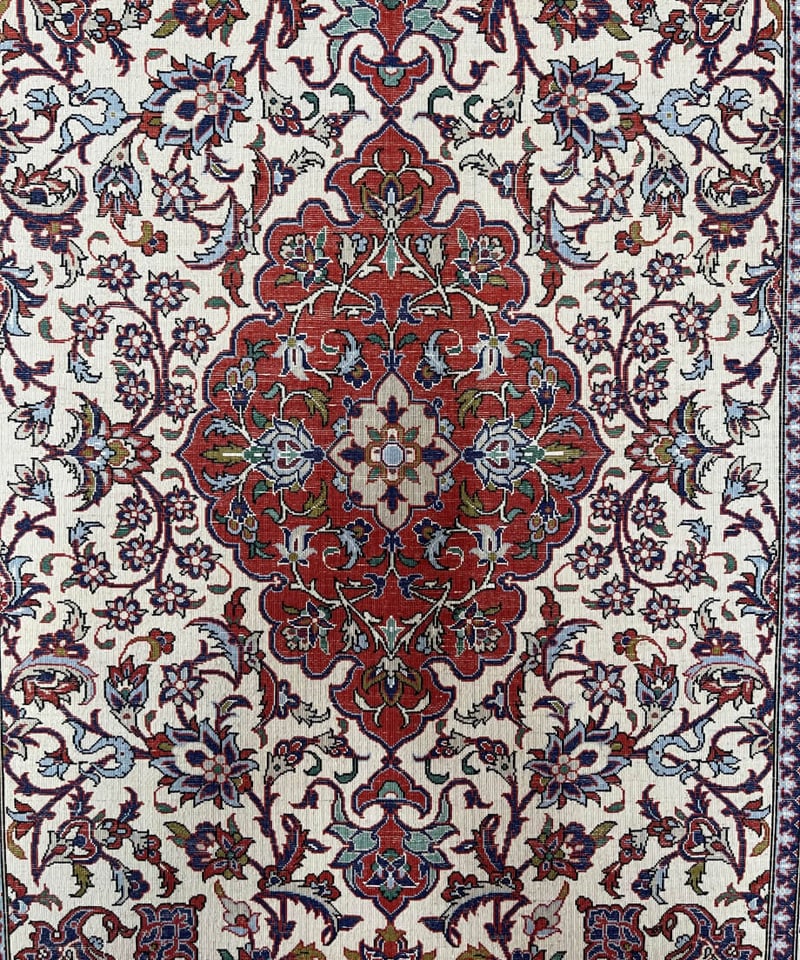 ペルシャ絨毯 手織り イスファハン 299316 83cmx120cm | piece of