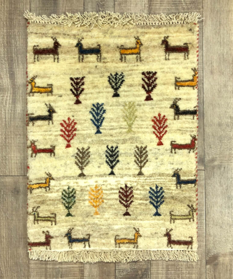 230x172cmペルシャカシュガイギャッベ手織り絨毯 230x172cmペルシャカシュガイギャッベ手織り絨毯