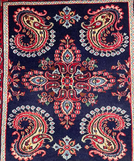 ペルシャ絨毯 手織り サルーク 268077 68cmx78cm