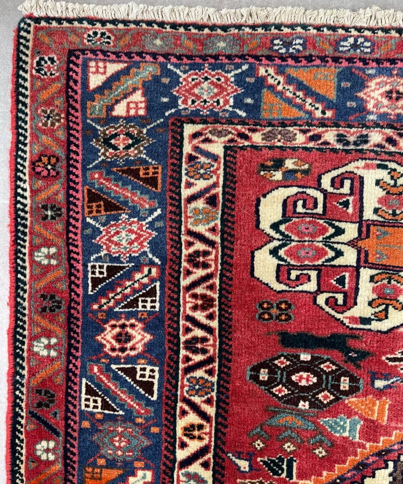 トライバルラグ カシュクリ 手織り19662 159cmx255cm | piece of rug.