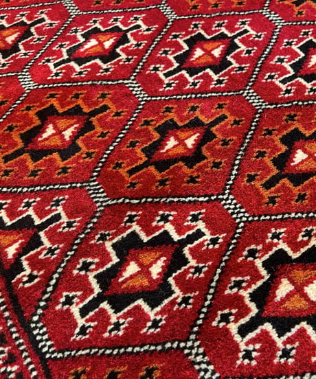 トライバルラグ トルクメン 手織り 280775 80cmx120cm