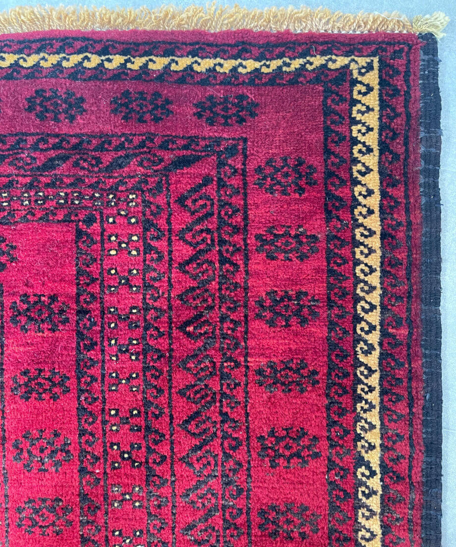 トライバルラグ トルクメン 手織り 280206 124cmx198cm | piece of