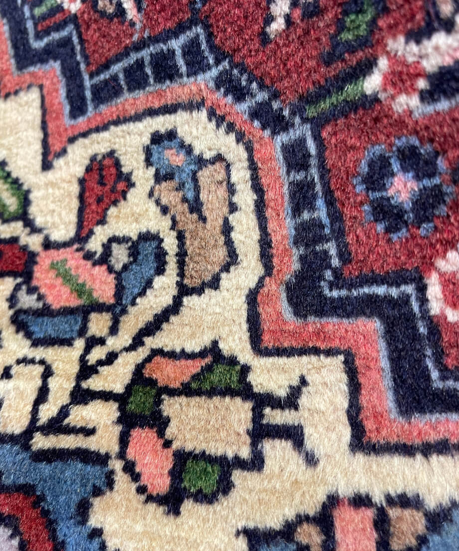 ペルシャ絨毯 手織り ビジャー 295156 102cmx148cm | piece of rug.