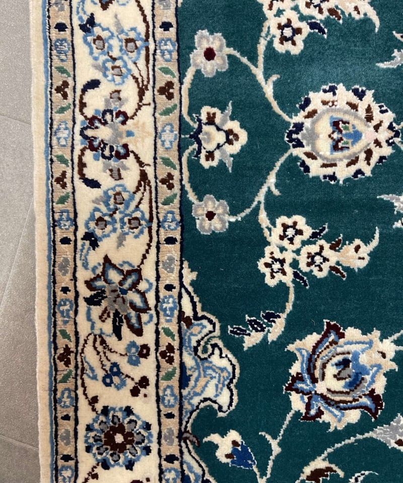 ペルシャ絨毯 手織り ナイン 6la M55 80cmx125cm | piece of rug.