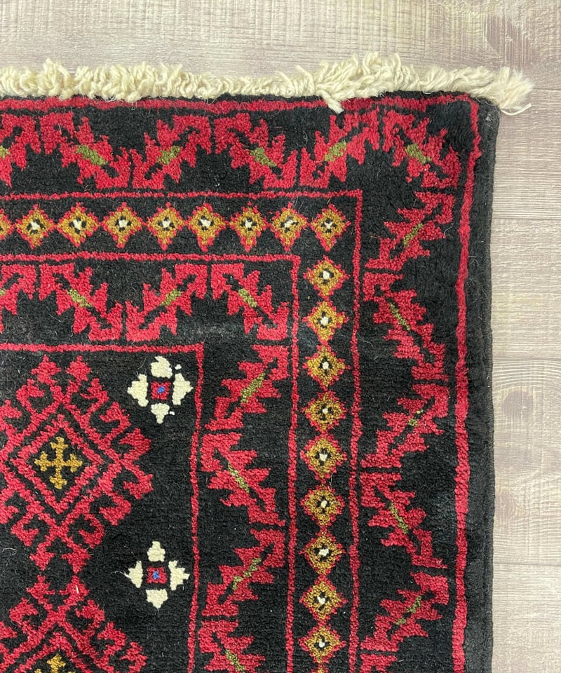 バルーチ　ラグ　ソフレ トライバルラグ バルーチ 手織り 280573/266 106cmx210cm | piece