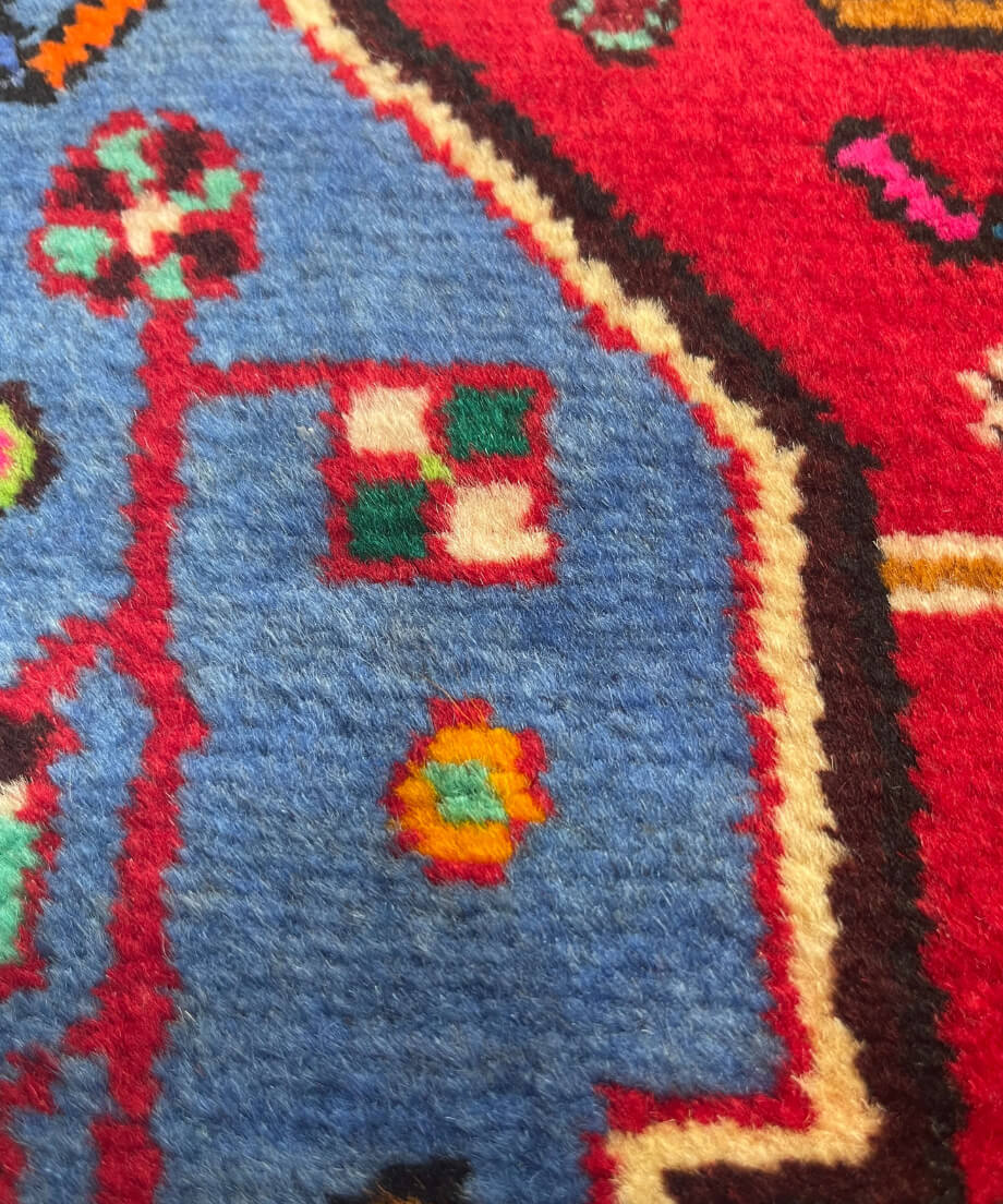 ペルシャ絨毯 手織りナハバンド 280781 105cmx155cm | piece of rug.