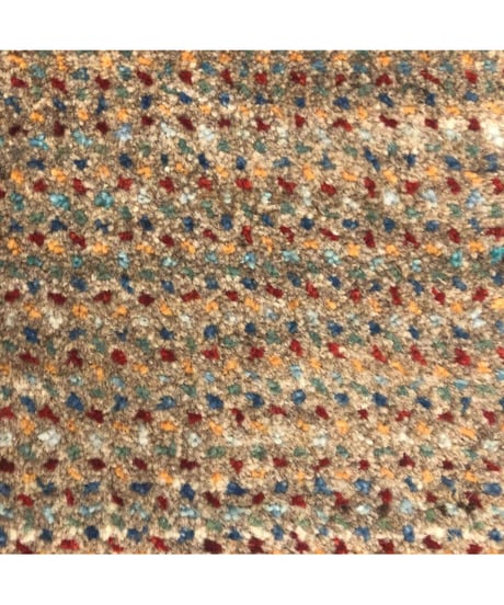 【出展中】本物志向のイラン産  ペルシャギャッベ 手織り 273186 40cmx40cm