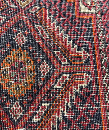 トライバルラグ バルーチ 手織り 273773 86cmx168cm