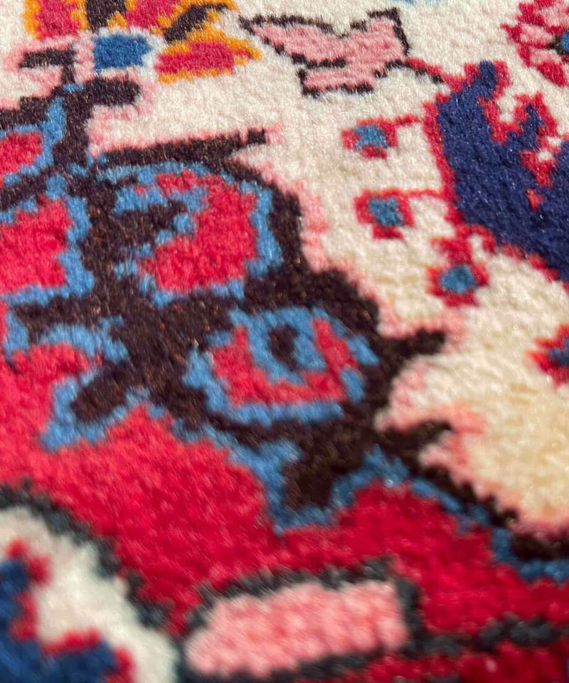 ペルシャ絨毯 手織り ジョーザン 268617 64cmx94cm | piece of rug.