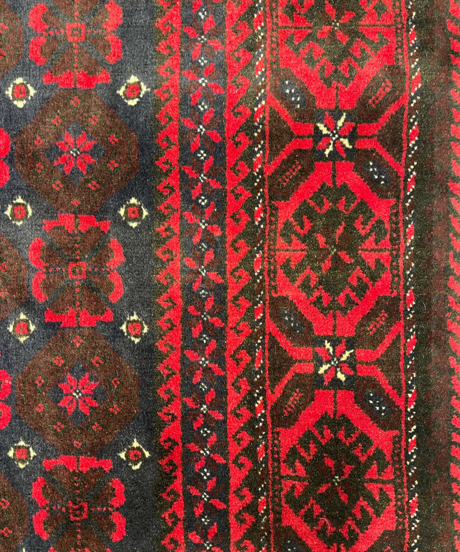 トライバルラグ ペルシャバルーチ 手織り 273794 | piece of rug.