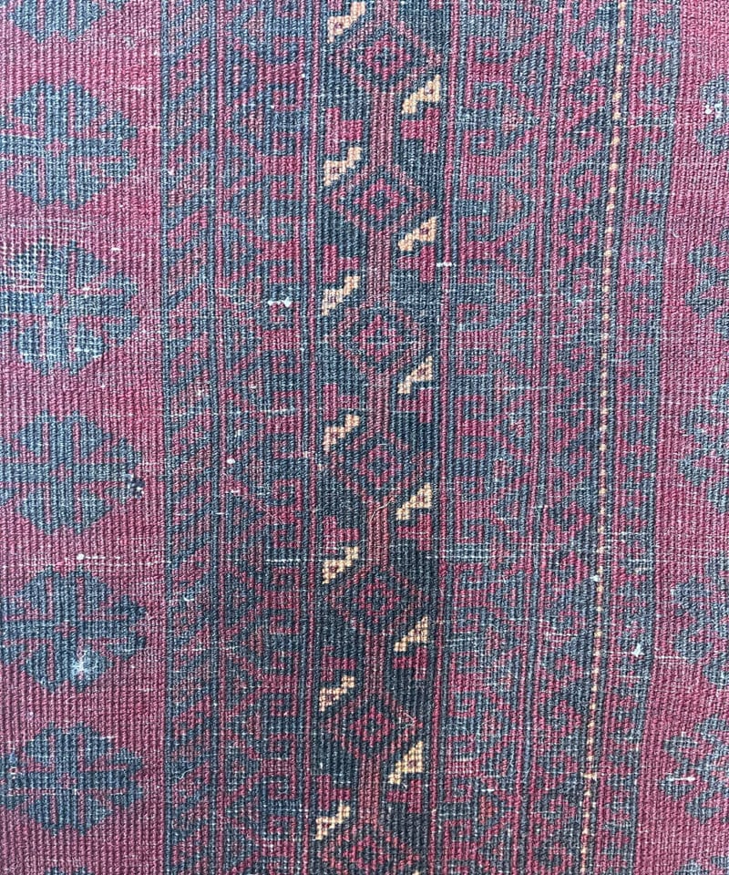 トライバルラグ トルクメン 手織り 280198 117cmX197cm | piece of