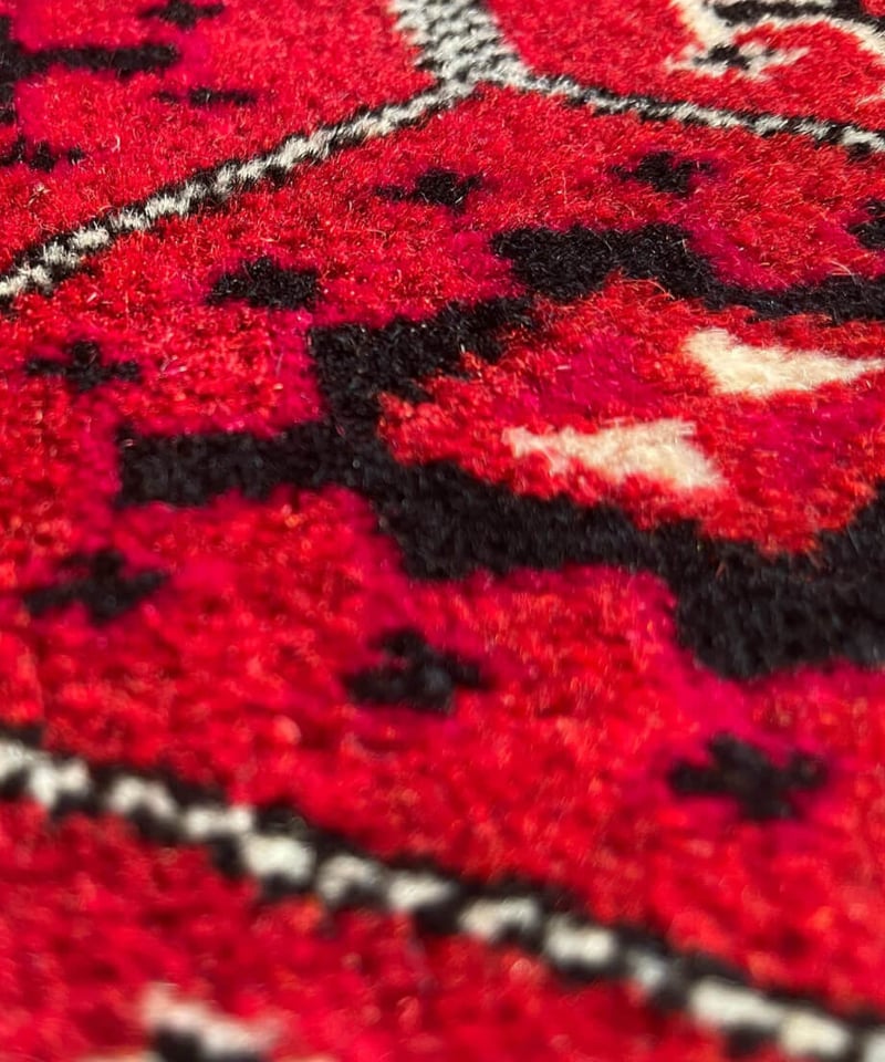 トライバルラグ トルクメン 手織り 280777 | piece of rug. トライバルラグ トルクメン 手織り 280777 | piece of rug.