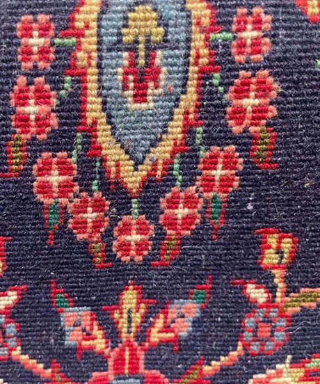 ペルシャ絨毯 手織り サルーク 268077 68cmx78cm