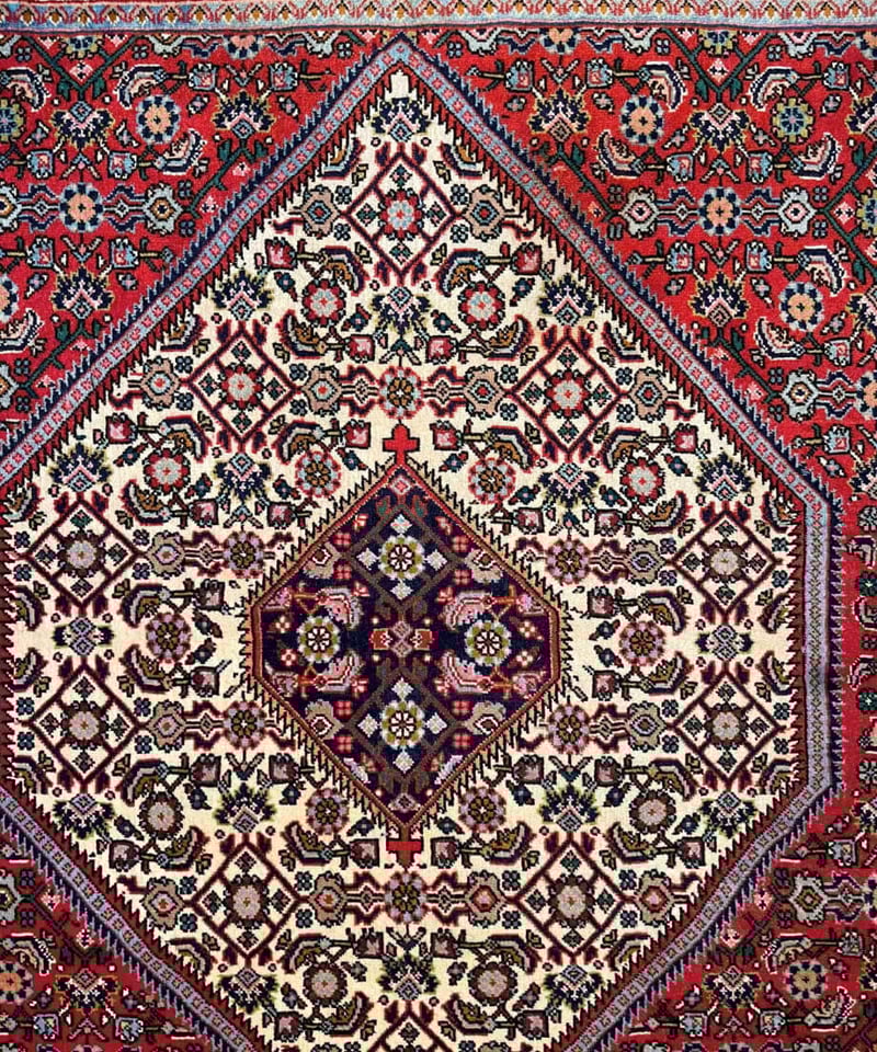 ペルシャ絨毯 手織り ビジャー 268627 68cmx81cm | piece of rug.