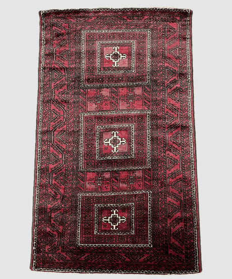 【出展中】トライバルラグ バルーチ 手織り 273772 118cmx204cm