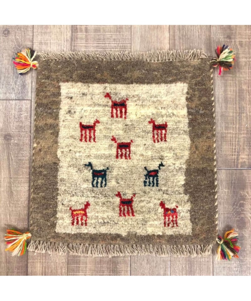 ペルシャ絨毯　ギャッベ　新品　90x60 cm Persia Gabbeh A-13 ギャッベ（ギャベ） 90×60㎝｜ギャッベ｜ペルシャ絨毯の