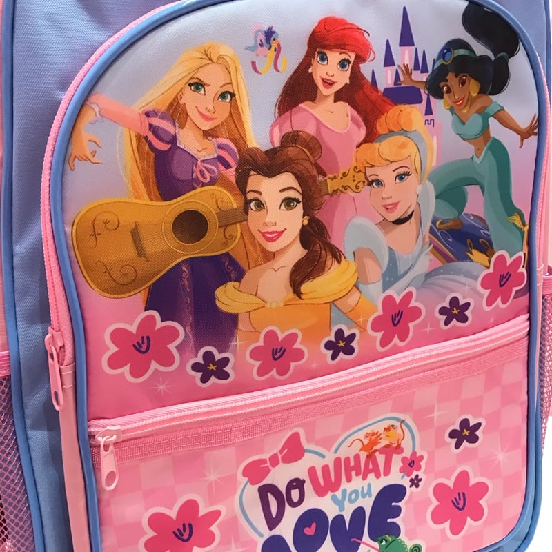 Disney プリンセス リュックサック プリンセス リュックサック ブルー・ピンク XL | Fantasy