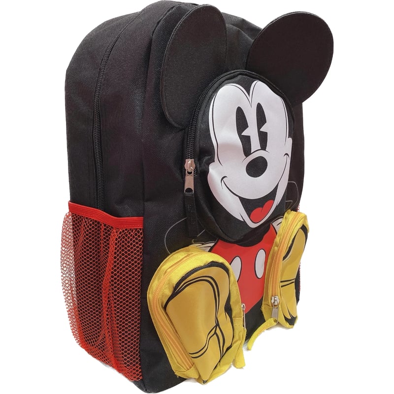 ミッキーマウス柄 リュック ミッキーマウスの刺繍入り♪コールマン