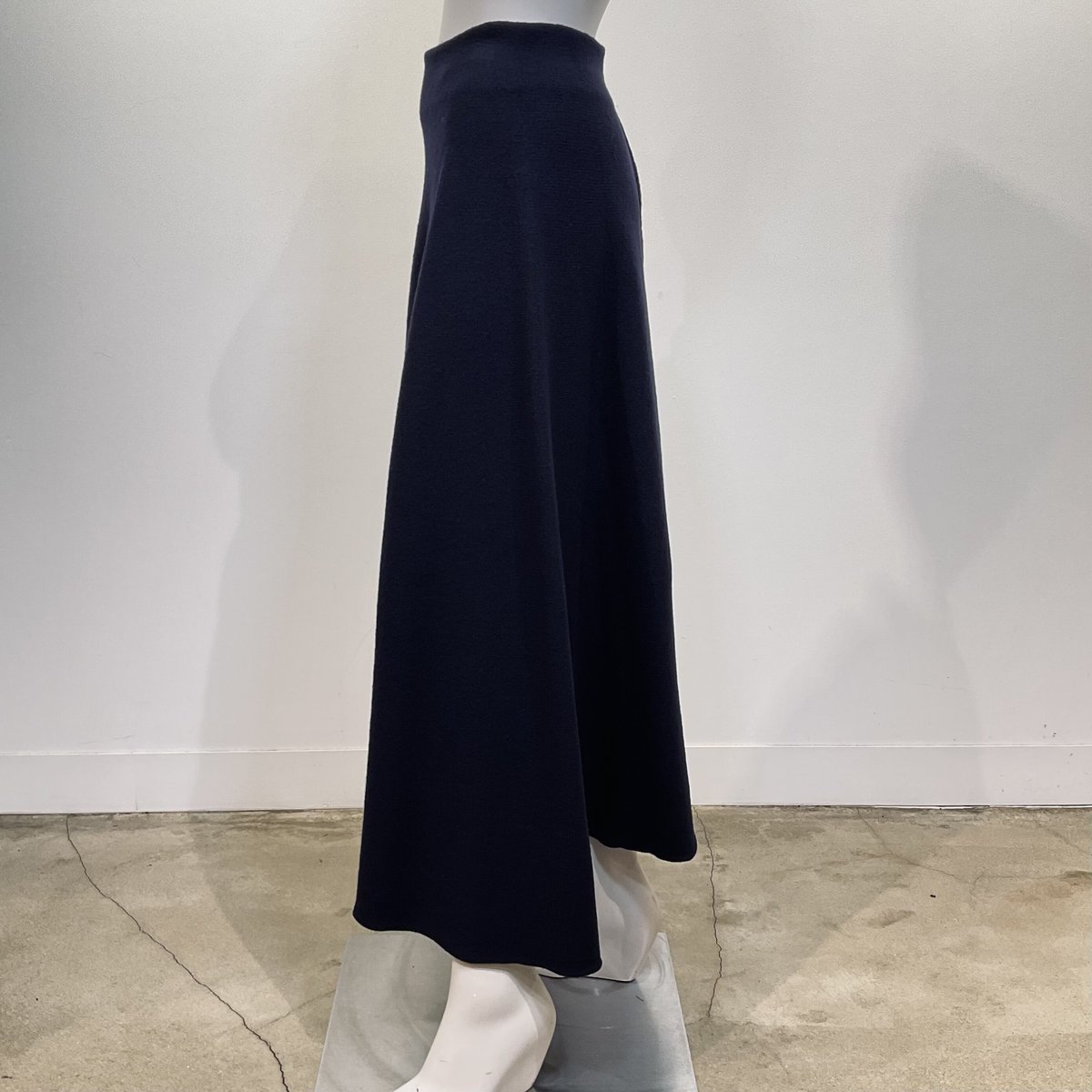 送料関税込★Jil Sander★アシンメトリックミディスカート JIL SANDER NAVY アシンメトリック レイヤード スカート