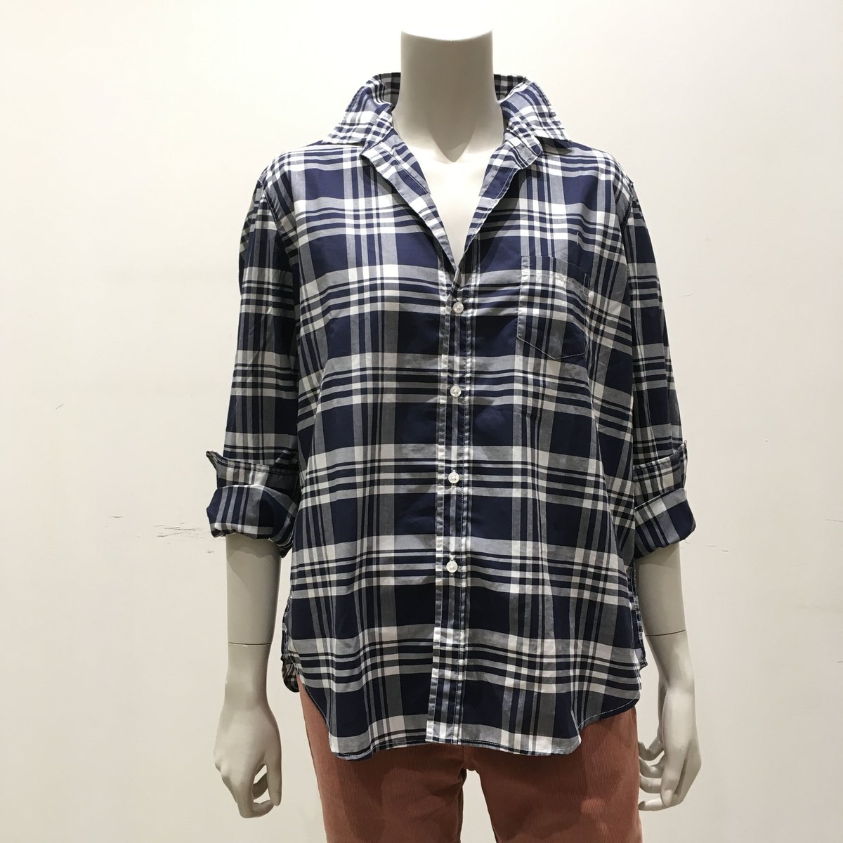Frank&Eileen BARRYチェックシャツ