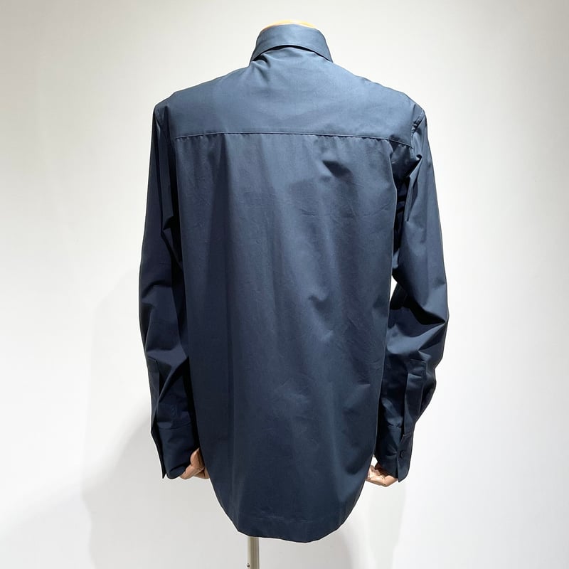【日曜まで限定格安】JILSANDER ヘビーオーガニックコットンポプリンシャツ JIL SANDER/ジルサンダー ヘビーオーガニックコットンポプリン