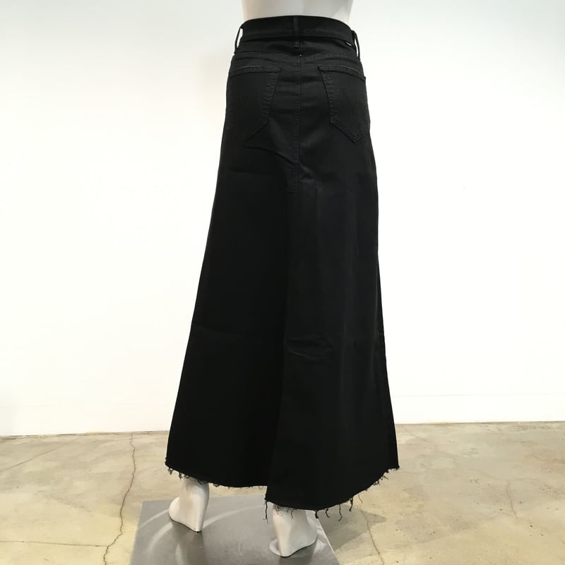 MOTHER The Circle Maxi Fray Skirt | due collection