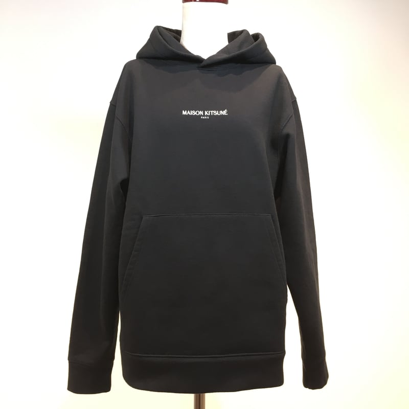MAISONKITSUNE エンブロイダリー コードレス フーディー ユニセックス  