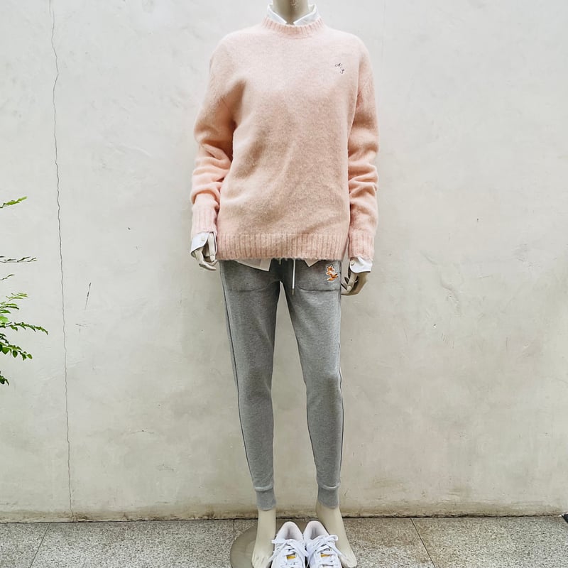 MAISON KITSUNE チラックスフォックスパッチクラシックジョグ MAISON KITSUNE チラックスフォックスパッチクラシックジョグ
