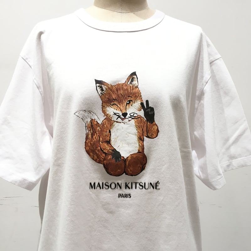 オールライト　フォックス　tシャツ Maison Kitsune メゾンキツネ