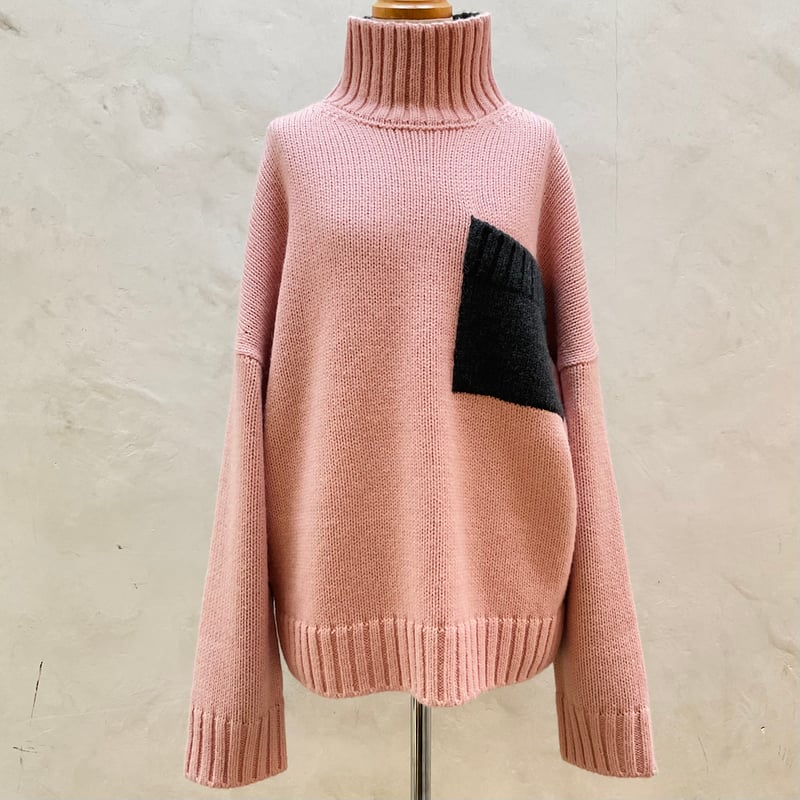 JWAnderson パッチポケットファンネルネックセーター ユニセックス 