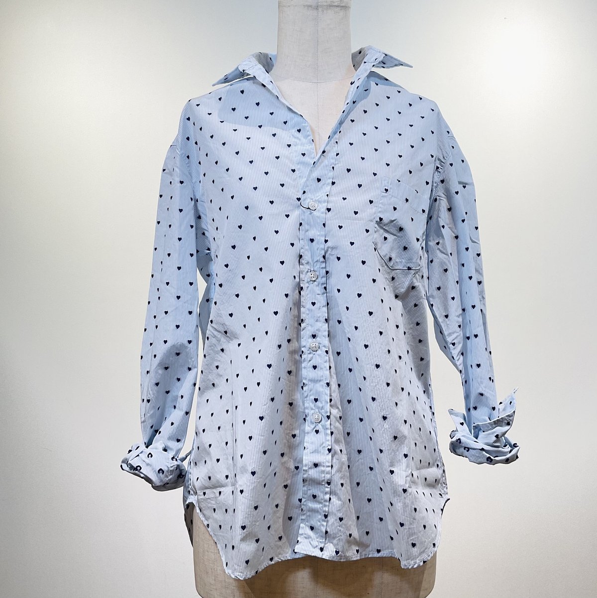 Frank&Eileen Eileen ハート×ストライプシャツ | due collection Frank&Eileen Eileen ハート×ストライプシャツ | due collection