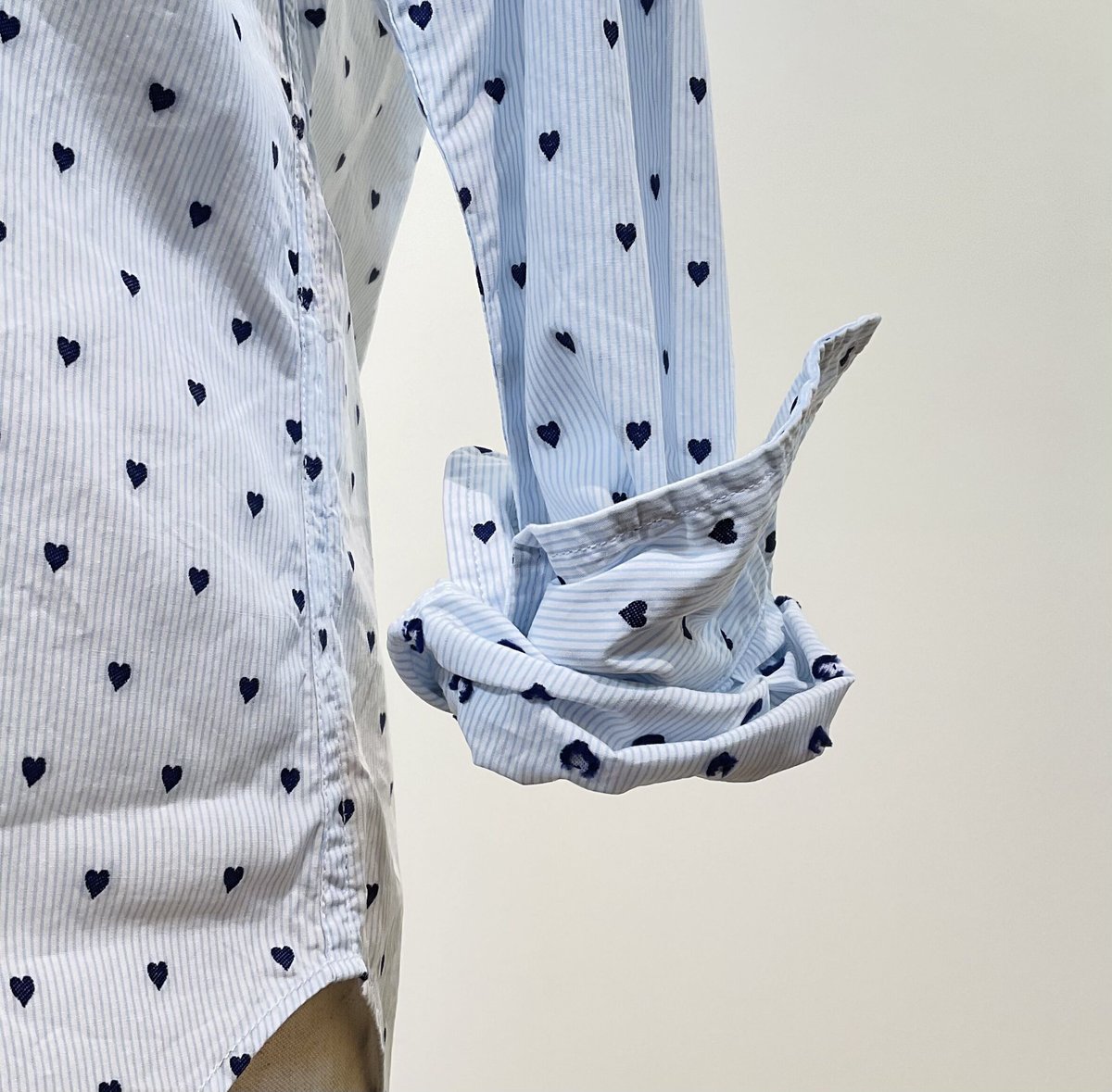 Frank&Eileen Eileen ハート×ストライプシャツ | due collection Frank&Eileen Eileen ハート×ストライプシャツ | due collection