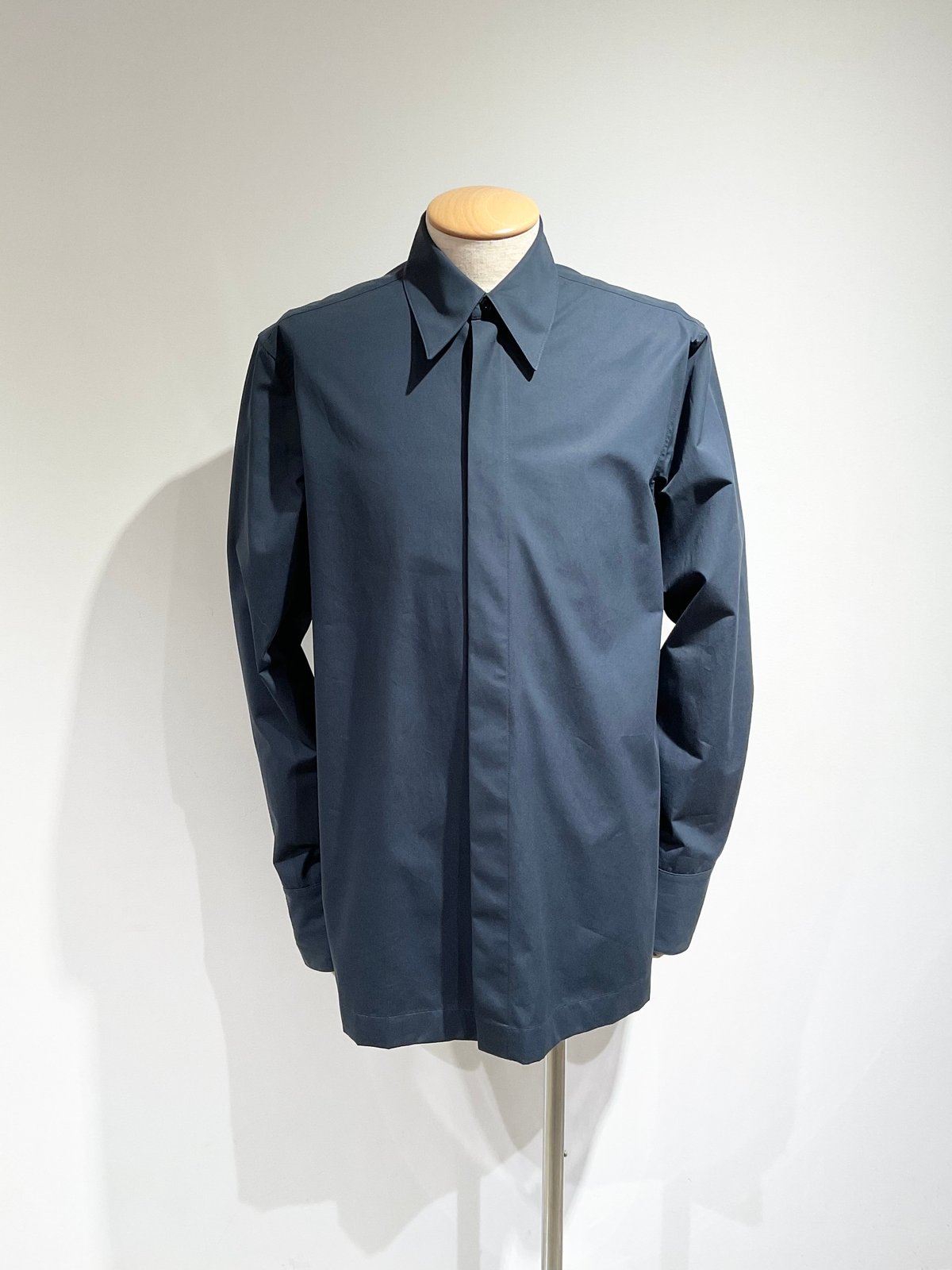 【日曜まで限定格安】JILSANDER ヘビーオーガニックコットンポプリンシャツ JIL SANDER/ジルサンダー ヘビーオーガニックコットンポプリン