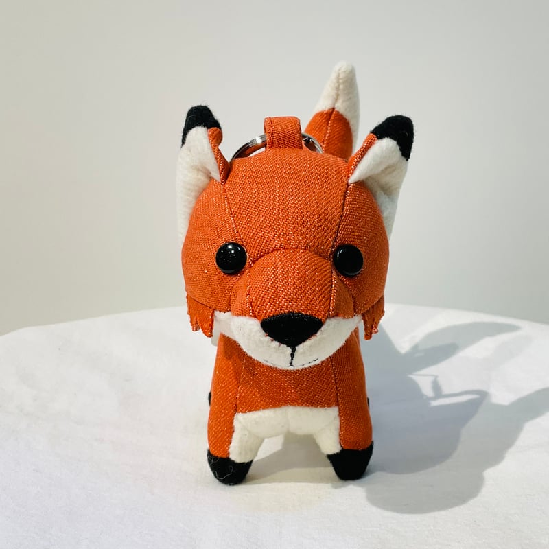 MAISON KITSUNE ミディアムフォックスバッグチャーム ユニ MAISON KITSUNE ミディアムフォックスバッグチャーム ユニ