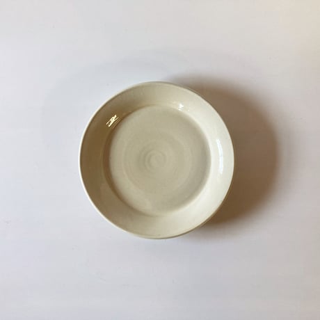 縁付平皿（6寸／約18㎝）白　（12）