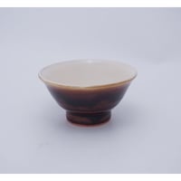 ご飯茶碗（小　口径約11.5cm・高さ約6cm）飴　（08）