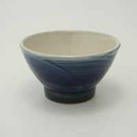 ボウル（6寸／約18㎝）黒・外焼締め （07） | 出西窯 on-line STORE