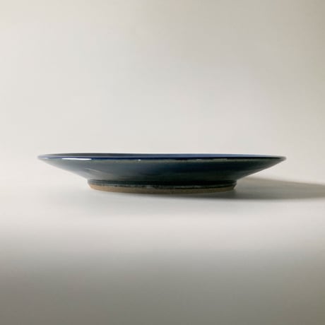 平皿（8寸／約24cm）呉須　（04）