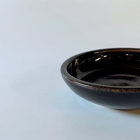 深皿（5寸／約15cm）黒　（05）