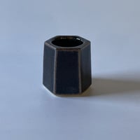 楊枝立て（面取）黒　（08）