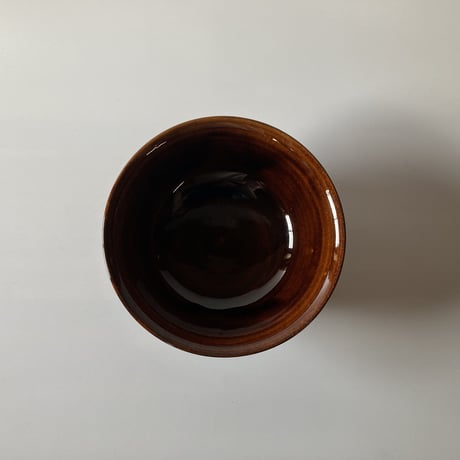 丼鉢（6寸／約18～19㎝）内外飴　（08）