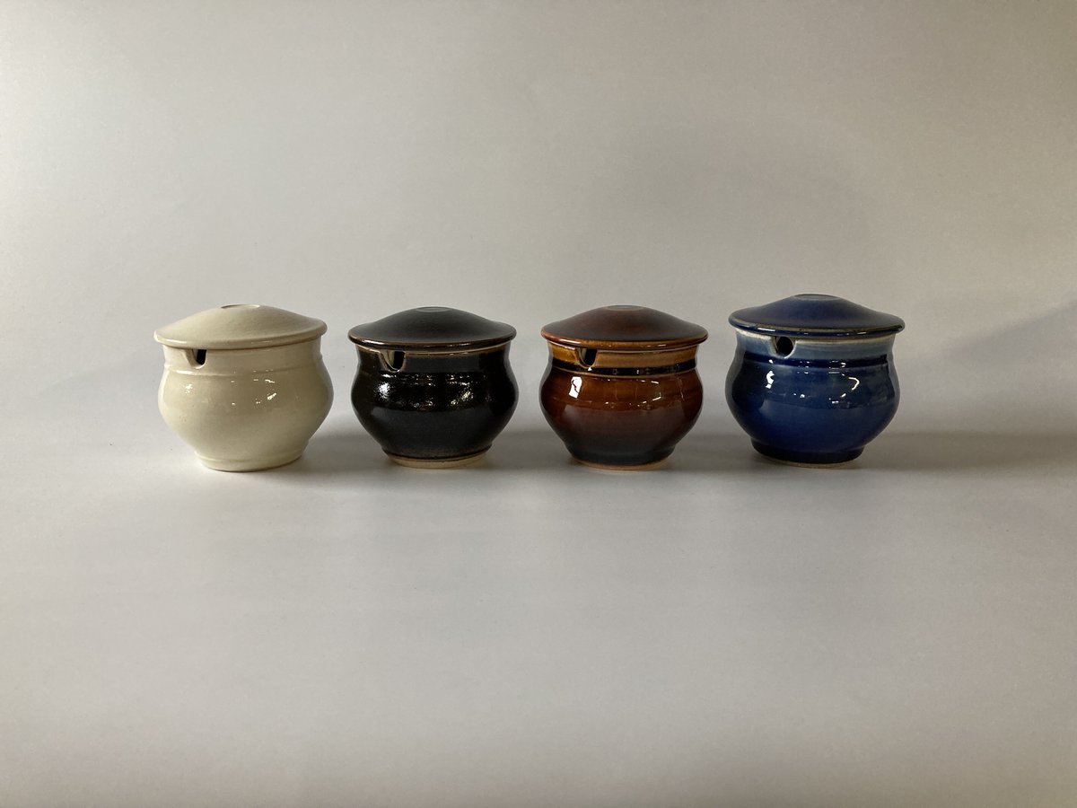 砂糖壷 黒 （11） | 出西窯 on-line STORE