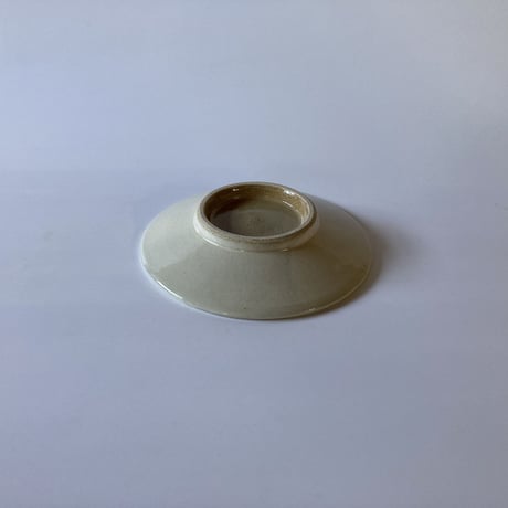 平皿（5寸／約15㎝）白　（04）