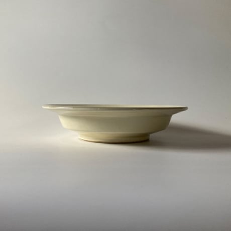 イタリー皿（7寸／約21㎝）白　（02）